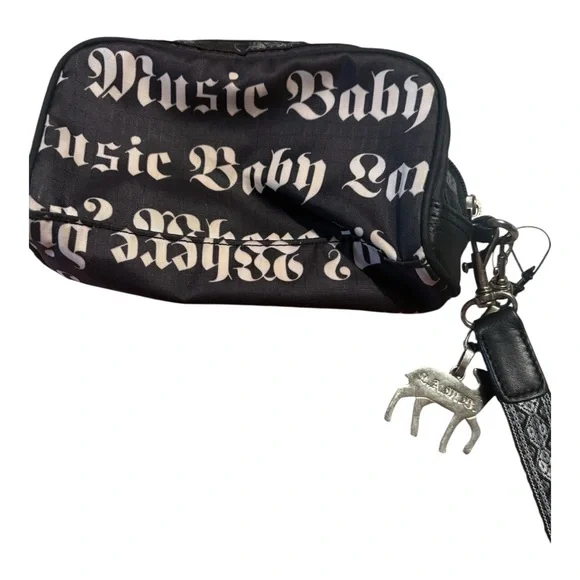 Rare LeSportsac Black and Red Wristlet | Gwen Stefani - Picture 2 of 5